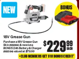 SuperCheap Auto 18V Grease Gun offer