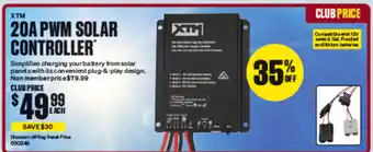 SuperCheap Auto 20A PWM Solar Controller offer