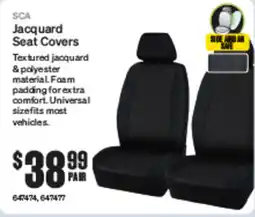 SuperCheap Auto Jacquard Seat Covers offer