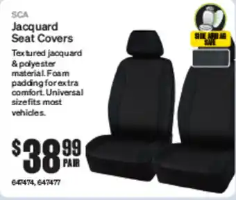 SuperCheap Auto Jacquard Seat Covers offer