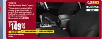 SuperCheap Auto Ready Made Seat Covers offer