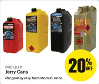 SuperCheap Auto Jerry Cans offer