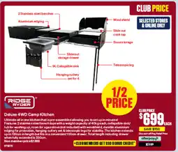 SuperCheap Auto Deluxe 4WD Camp Kitchen offer