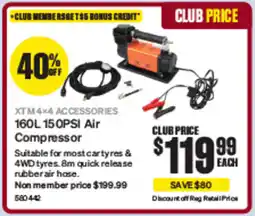 SuperCheap Auto 160L 150PSI Air Compressor offer