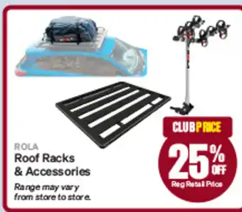 SuperCheap Auto Roof Racks & Accessories offer