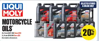 SuperCheap Auto Motorcycle Oils offer