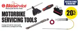 SuperCheap Auto Motorbike Servicing Tools offer