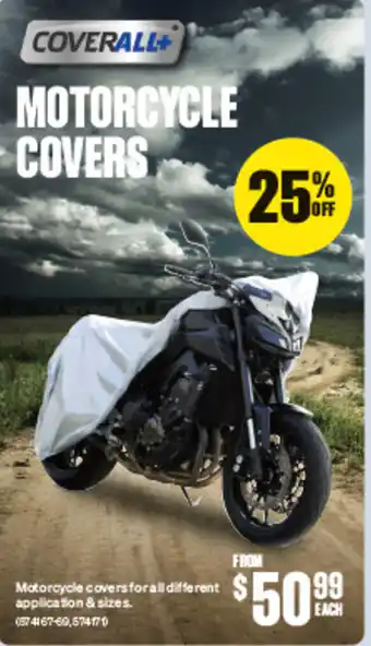 SuperCheap Auto Motorcycle Covers offer