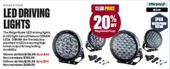 SuperCheap Auto Led Driving Lights 180mm offer