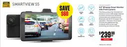 SuperCheap Auto 5.5" Wireless Smart Monitor with Front Camera offer