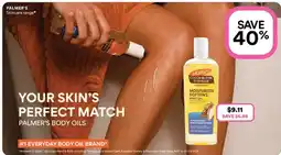 Priceline Palmer's Body Oil offer