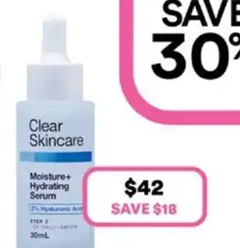 Priceline Clear Skincare offer