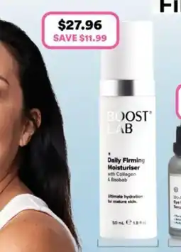 Priceline Boost Lab Skincare Range offer