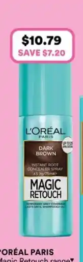 Priceline L'oréal Paris Magic Retouch range offer