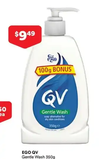 Priceline Ego QV Gentle Wash offer