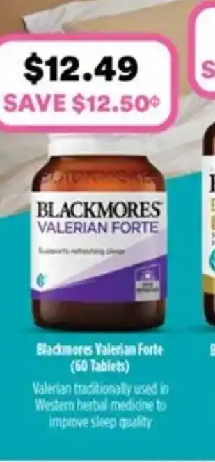 Priceline Blackmores Valerian Forte offer