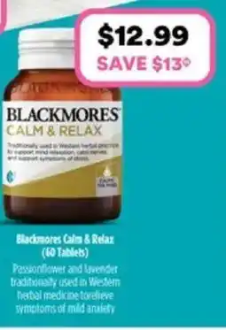 Priceline Blackmores Calm & Relax offer