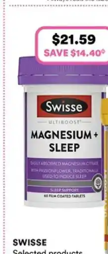 Priceline Swisse Magnesium + Sleep offer