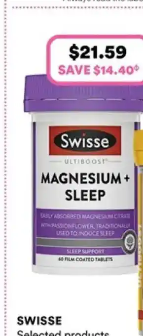 Priceline Swisse Magnesium + Sleep offer