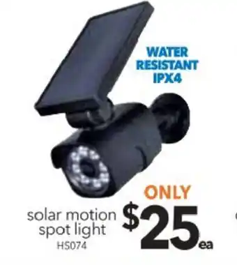 Cheap as Chips Solar Motion Spot Light offer