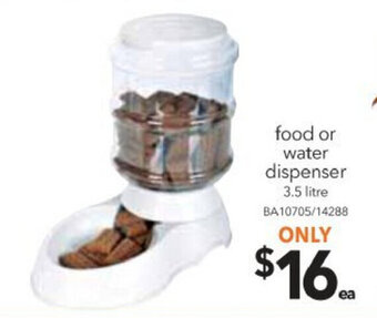 Cheap as Chips Food or Water Dispenser 3.5 Litre offer