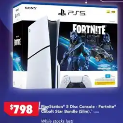 Harvey Norman PlayStation 5 Disc Console Fortnite offer