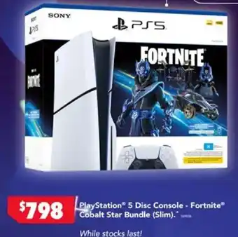 Harvey Norman PlayStation 5 Disc Console Fortnite offer