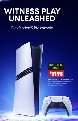 Harvey Norman PlayStation 5 Pro Console offer