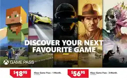 Harvey Norman Xbox Game Pass 1 Month offer