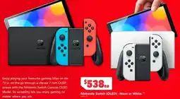 Harvey Norman Nintendo Switch OLED Neon or White offer