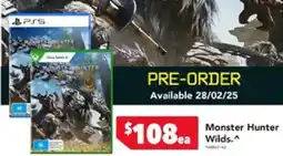 Harvey Norman Monster Hunter Wilds offer