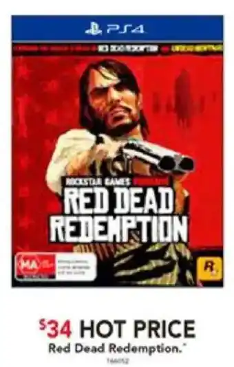 Harvey Norman Red dead redemption offer