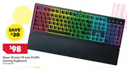 Harvey Norman Razer Ornata V3 Low Profile Gaming Keyboard offer