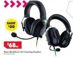 Harvey Norman Razer BlackShark V2 X Gaming Headset offer