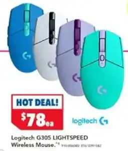 Harvey Norman Logitech G305 LIGHTSPEED Wireless Mouse offer