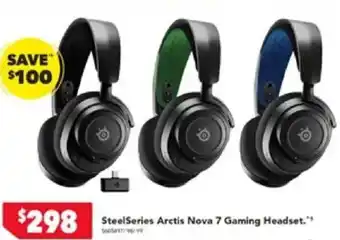 Harvey Norman SteelSeries Arctis Nova 7 Gaming Headset offer