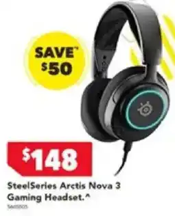 Harvey Norman SteelSeries Arctis Nova 3 Gaming Headset offer