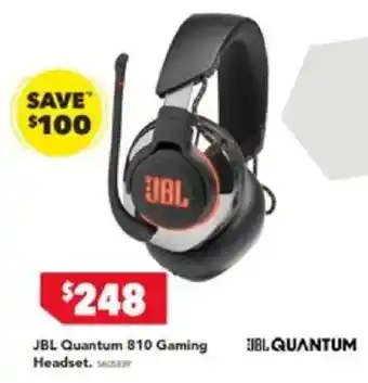 Harvey Norman JBL Quantum 810 Gaming Headset offer