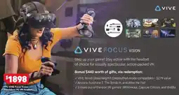 Harvey Norman HTC VIVE Focus Vision Standalone PC VR Headset offer