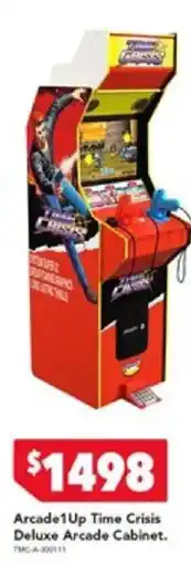 Harvey Norman Arcade1Up Time Crisis Deluxe Arcade Cabinet offer