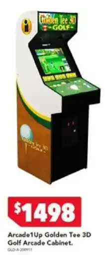 Harvey Norman Arcade1Up Golden Tee 3D Golf Arcade Cabinet offer