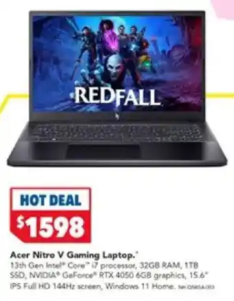 Harvey Norman Acer Nitro V Gaming Laptop offer