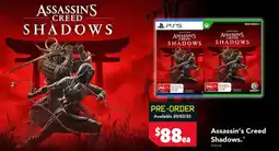 Harvey Norman Assassin's Creed Shadows offer