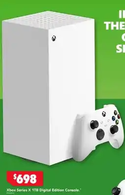 Harvey Norman Xbox Series X 1TB Digital Edition Console offer