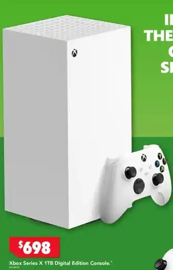 Harvey Norman Xbox Series X 1TB Digital Edition Console offer