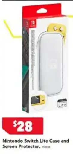 Harvey Norman Nintendo Switch Lite Case and Screen Protector offer