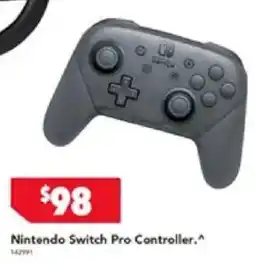 Harvey Norman Nintendo Switch Pro Controller offer