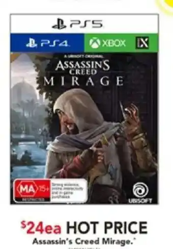 Harvey Norman Assassin's Creed Mirage offer