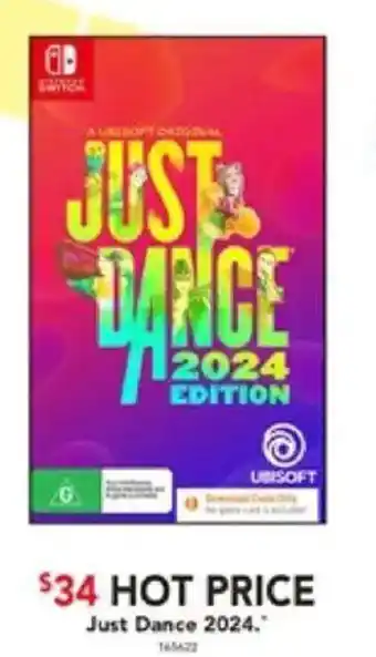 Harvey Norman Just Dance 2024 offer