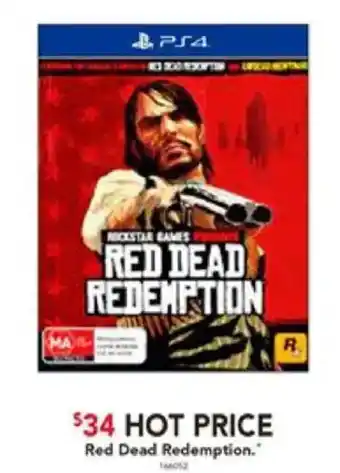 Harvey Norman Red dead redemption offer